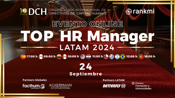 TOP HR MANAGERS LATAM 2024: Un evento online ineludible